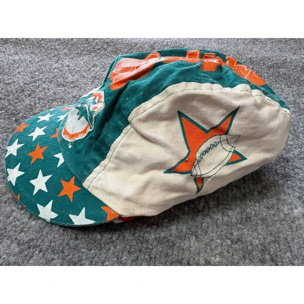 MIAMI DOLPHINS Vintage Early 1990s Hat Childrens Youth Size Team NFL Kids RARE